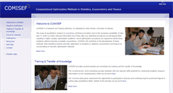 Desktop Screenshot of comisef.eu