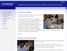 Tablet Screenshot of comisef.eu